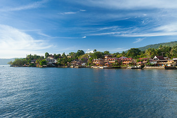 Image showing Tuk Tuk, Samosir, Lake Toba, Sumatra