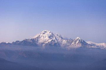 Image showing Hiunchuli and Annapurna South
