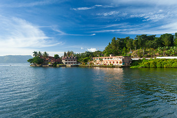 Image showing Tuk Tuk, Samosir, Lake Toba, Sumatra