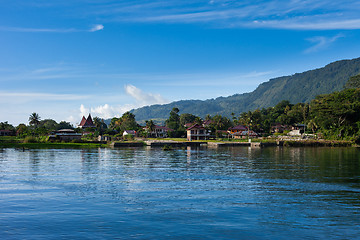 Image showing Tuk Tuk, Samosir, Lake Toba, Sumatra
