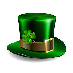 Image showing St Patricks day hat. Vector