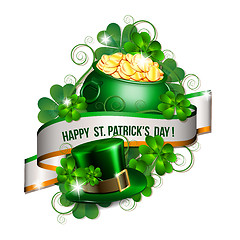 Image showing Patrick day card