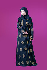 Image showing muslum woman with hijab in modern dress