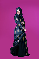 Image showing muslum woman with hijab in modern dress