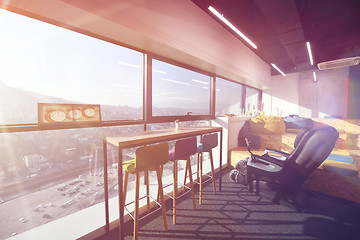 Image showing relaxation area in Modern Office