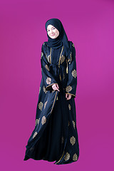 Image showing muslum woman with hijab in modern dress