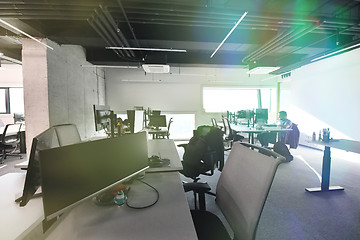 Image showing software developers working at office