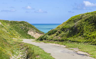 Image showing Path to the Beach