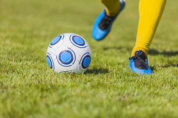 Image showing Kicking the Ball