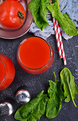 Image showing tomato juice