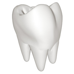 Image showing Tooth. 3d illustration