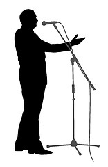 Image showing Public speaking