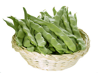 Image showing Healthy green beans