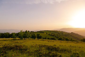 Image showing landscape nature summer