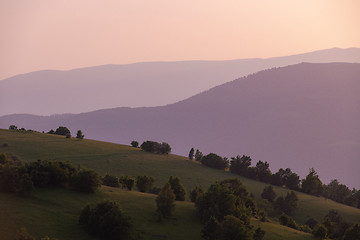 Image showing landscape nature summer