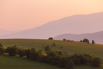 Image showing landscape nature summer