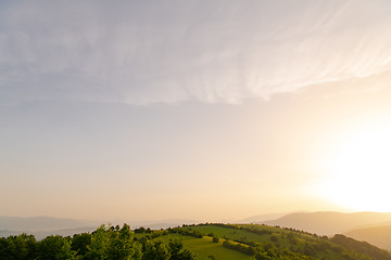 Image showing landscape nature summer