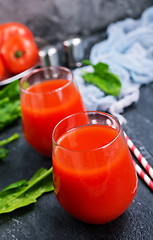 Image showing tomato juice