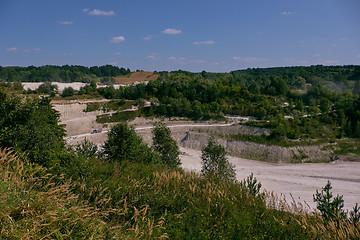 Image showing Chalk mine nearby Mielnik