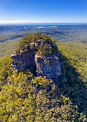 Image showing Didthul Mountain aka Pigeon House Mountain