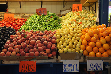 Image showing Fruits and Vegetables