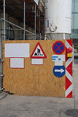 Image showing Construction Barrier