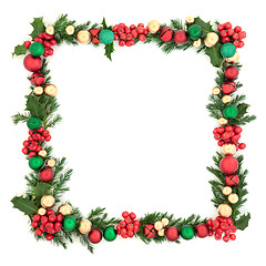 Image showing Christmas Decorative  Border