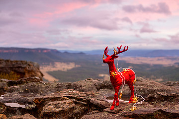 Image showing Christmas in July, Christmas in Blue Mountains Australia