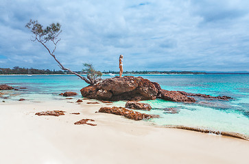 Image showing Beautiful idyllic beaches