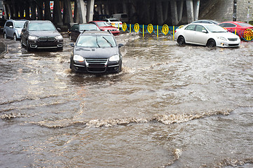 Image showing Urban flood