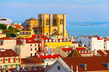 Image showing Santa Maria cathedral. Lisbon, Portugal