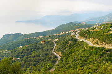 Image showing Albania sea coast landscape