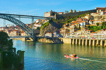 Image showing Skyline of beautiful Porto, Portugal