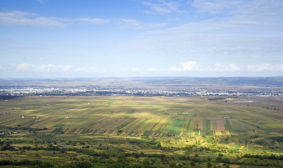 Image showing Summer landscape panorama