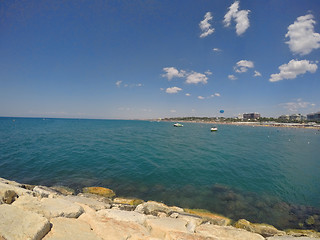 Image showing Antalya  summer resort beach