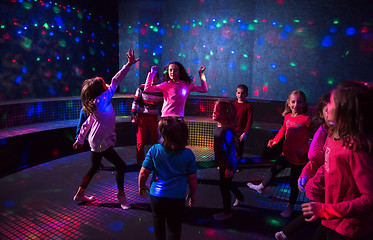 Image showing Kids neon disco party