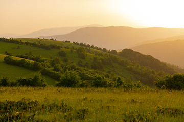 Image showing landscape nature summer