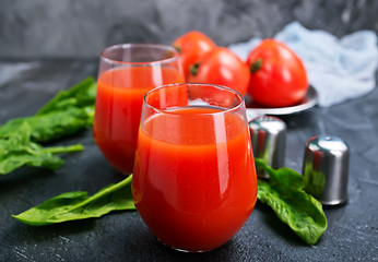 Image showing tomato juice