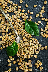 Image showing green coffee