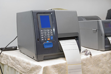 Image showing Bar Code Printer