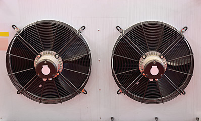 Image showing Two Cooling Fans