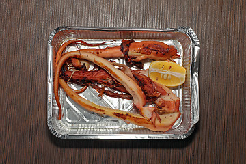 Image showing Grilled Octopus