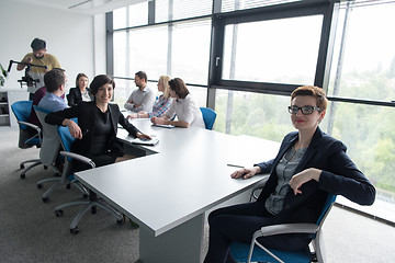 Image showing Portrait of successful Businesswoman