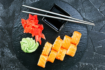 Image showing sushi