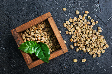 Image showing green coffee
