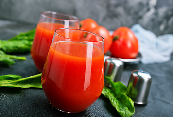 Image showing tomato juice