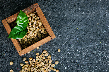 Image showing green coffee