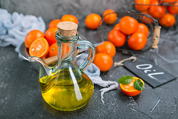 Image showing tangerine oil