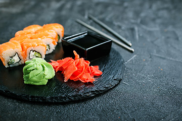 Image showing sushi