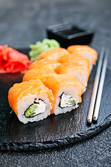 Image showing sushi